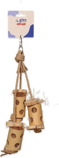 Glee Hanging Bird Toy Bamboo Climb & Forage 18cm Glee 2071173