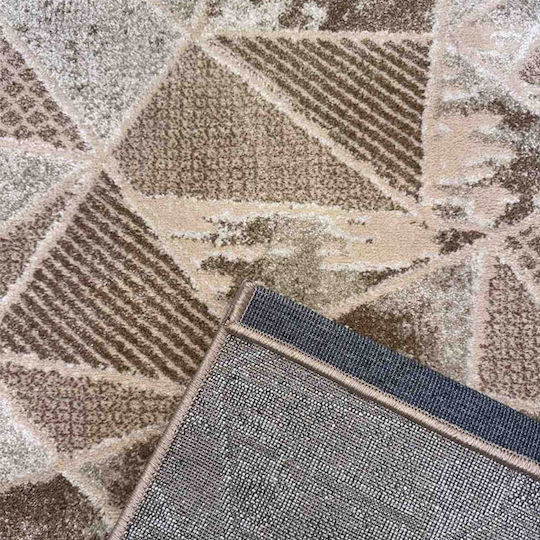 SpitiBazaar Bedroom Rug Sets Brown SD-5021366 3 Pieces