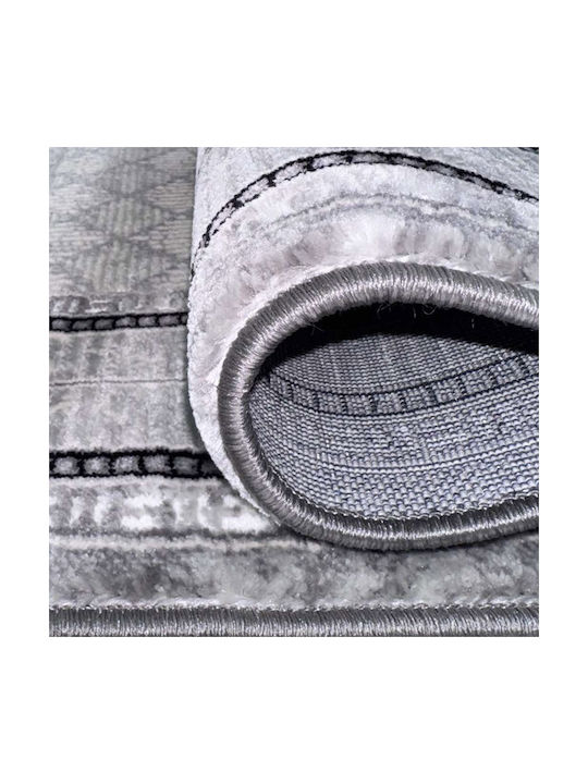 SpitiBazaar Modern Bedroom Rugs Set Grey White SD-5021364 3pcs