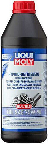Liqui Moly Hypoid Gear Oil (GL4/5) TDL Βαλβολίνη Αυτοκινήτου για Χειροκίνητο Κιβώτιο Ταχυτήτων & Διαφορικό 75W-90 1lt