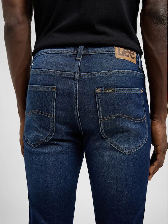 Luke Ανδρικό Παντελόνι Τζιν με Slim Tapered Εφαρμογή Navy Μπλε