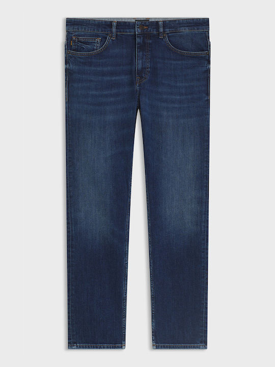 Delaware Herren Jeanshose mit Slim Passform Denim Blue