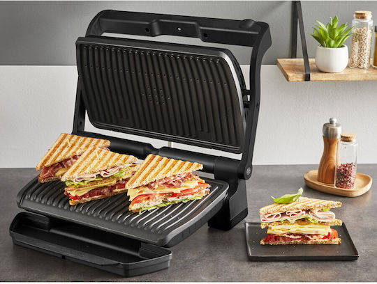 Tefal OptiGrill+ XL Sandwichmaker Grill 2000W Schwarz
