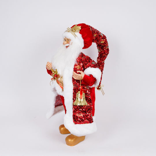 Dekorativer Weihnachtsmann Rot 60cm