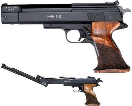 Weihrauch Αεροβόλο Πιστόλι Αερίου HW 75 Μεταλλικό 4.5mm