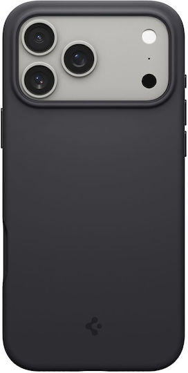 Spigen Silicone Fit Magsafe Umschlag Rückseite Silikon Schwarz (iPhone 17 Pro Max)