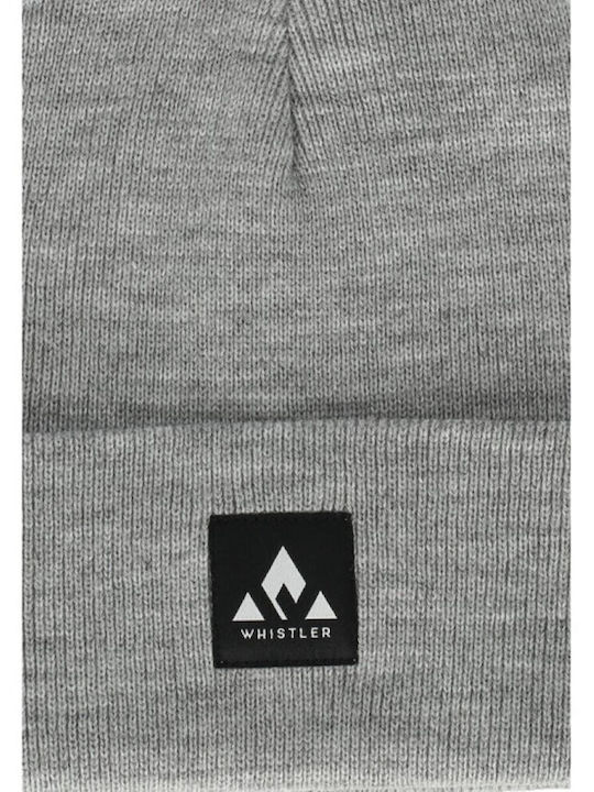Beanie Unisex Beanie Gestrickt in Gray Farbe