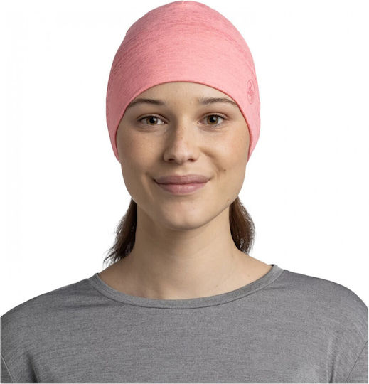 Beanie Ανδρικός Σκούφος Πλεκτός σε Ροζ χρώμα