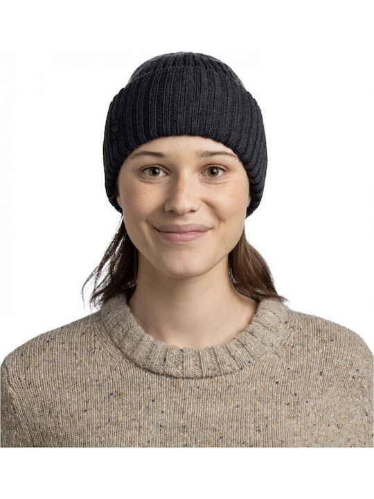 Erviny Beanie Beanie Knitted in Black color