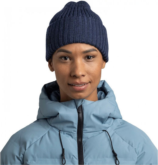Erviny Beanie Ανδρικός Σκούφος Πλεκτός σε Navy Μπλε χρώμα