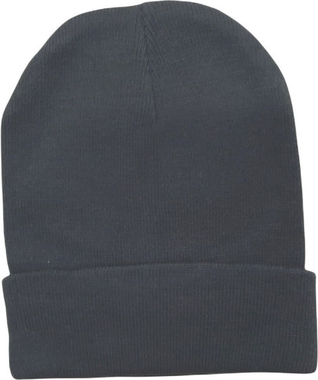 Beanie Unisex Beanie Gestrickt in Schwarz Farbe