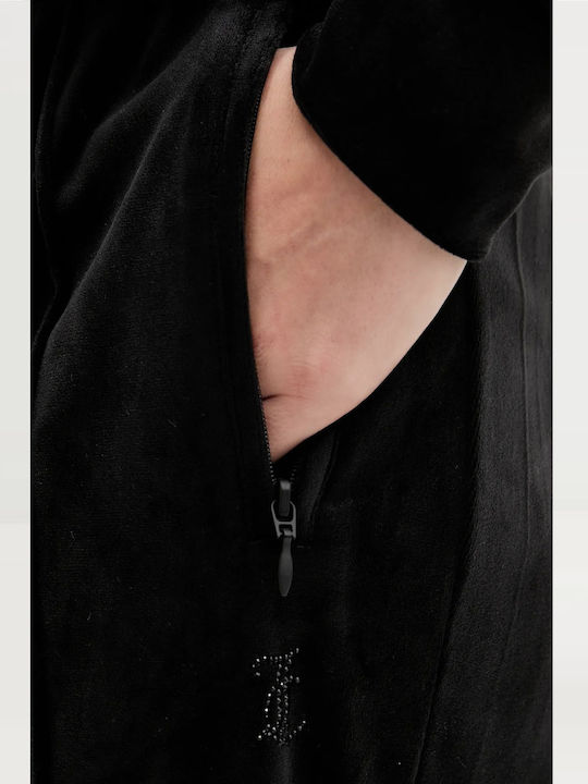 Sweatpants Velvet Black