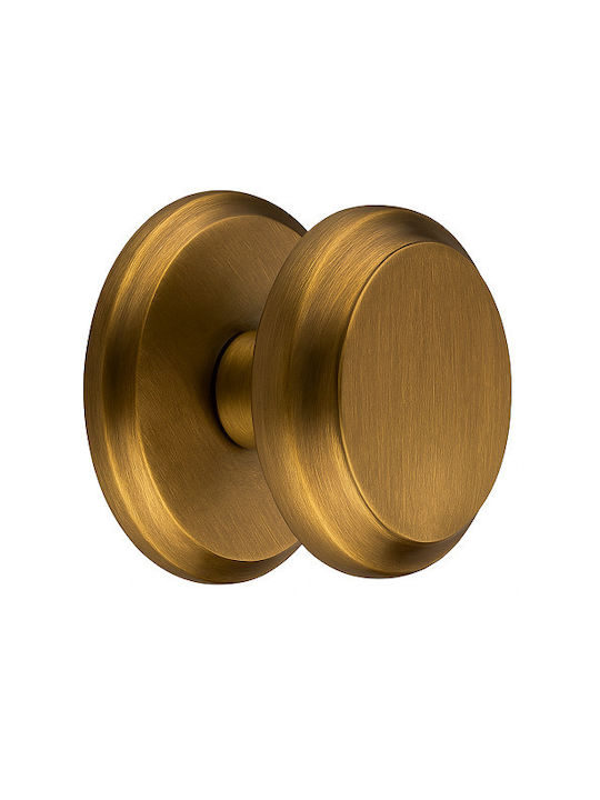 Viobrass Knopf Vordertür Αrt.50 Nickel Matte