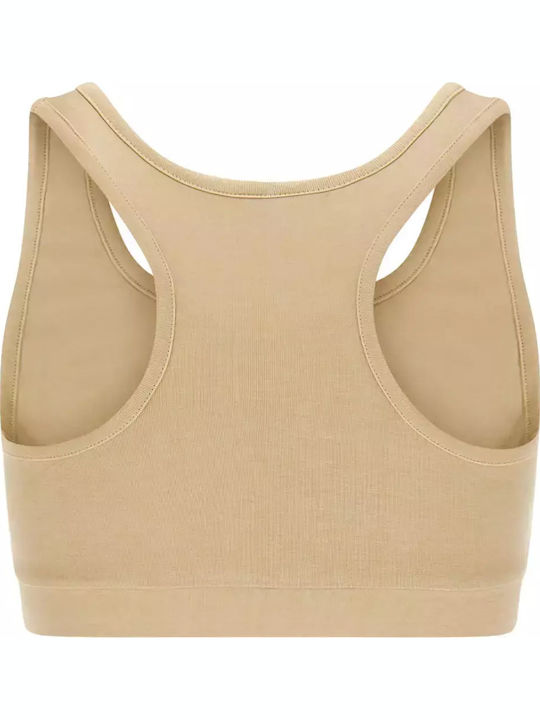 Women's Bra without Padding Brown