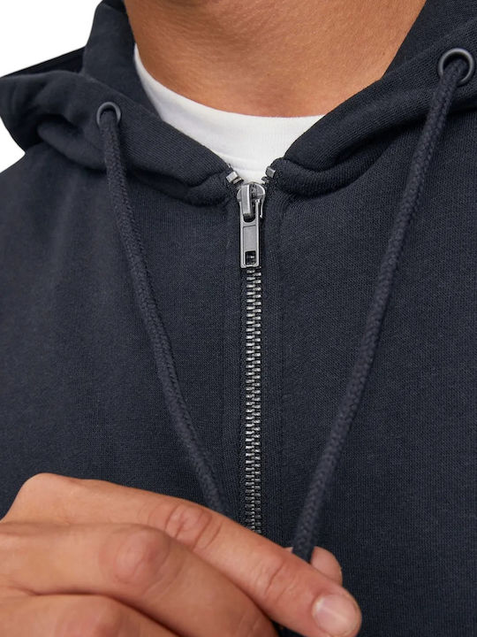 Sweat Jacke mit Kapuze Schwarz