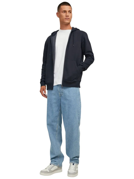 Sweat Jacke mit Kapuze Schwarz