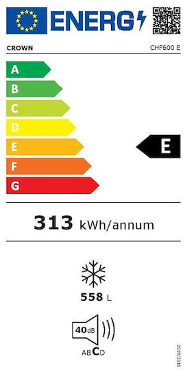 Crown Καταψύκτης Μπαούλο 558lt
