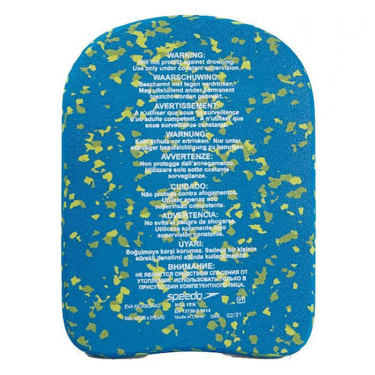 Speedo Schwimmbretter 36x27cm Blau Eco Kickboard