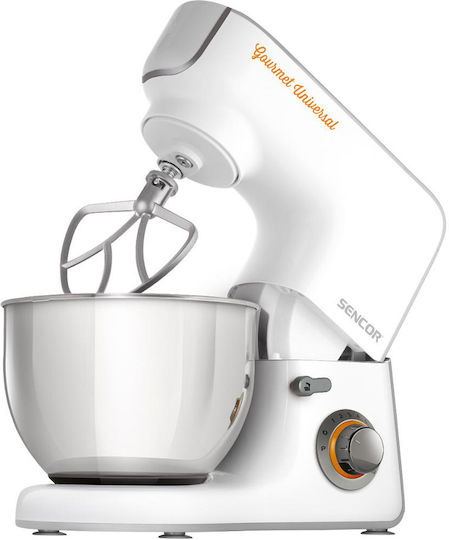 Sencor Stand Mixer 1000W with Stainless Mixing Bowl 5.5lt