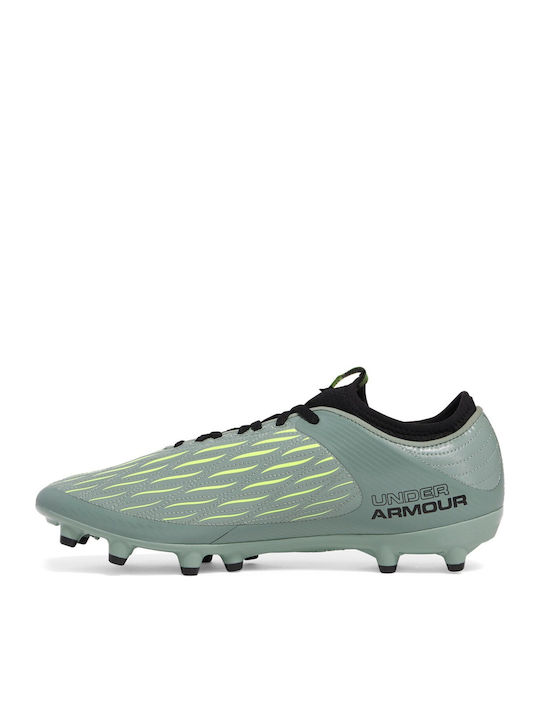 Under Armour Magnetico Футболни Обувки с Бутони Зелени