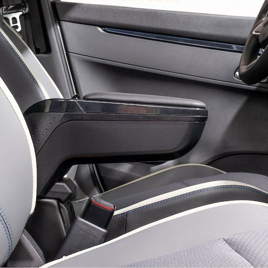 Rati Armster Car PU Armrest for Ford Fiesta 2017+ Black