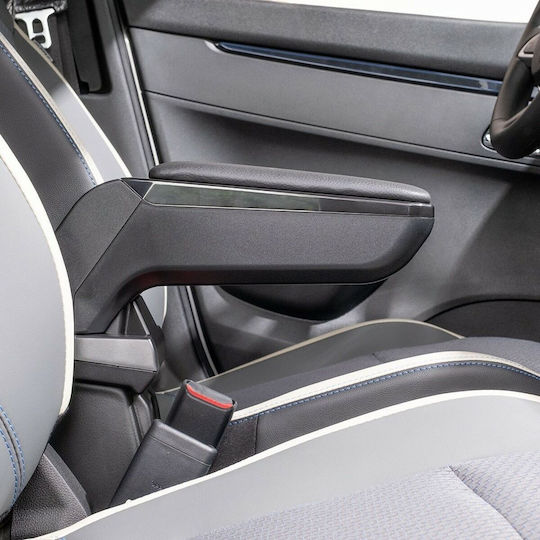 Rati Armster Car PU Armrest for Mercedes-Benz S-Class Opel Crossland X 2017+ Black