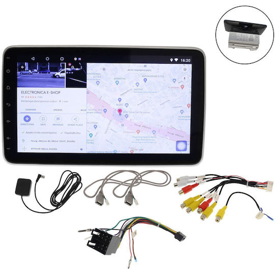 Sistem Audio Auto 2DIN (Bluetooth/USB/AUX/WiFi/GPS/Apple-Carplay/Android-Auto)