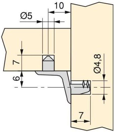 Titus+ Heavy-Duty Metallic Shelf Brackets Silver 100pcs 211-3363552650