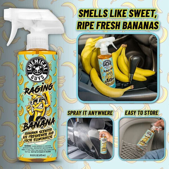 Chemical Guys Car Air Freshener Spray Banana 473ml