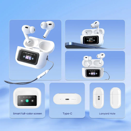 Remax CozyPods W30N In-Ear Bluetooth-Freisprecheinrichtung Kopfhörer mit Ladeetui Weiß