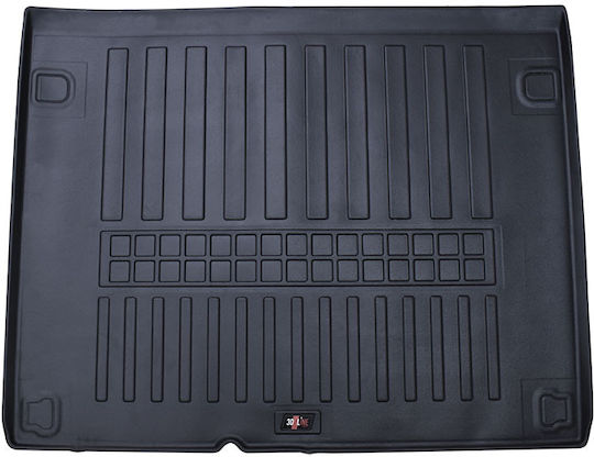 Race Axion Car Trunk Mat Raised Sides for Peugeot Rifter Opel Combo Fiat Doblo Citroen Berlingo 2022 Black