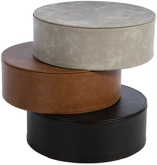 Nef-Nef Homeware Artificial Leather Decorative Boxes Set Lethal 2pcs