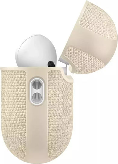 Spigen Urban Fit Калъф с кука Dune Beige за Apple AirPods Pro 3