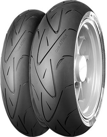 Continental ContiSportAttack 180/55ZR17 73W Tubeless On-Road Λάστιχο Μοτοσυκλέτας Πίσω