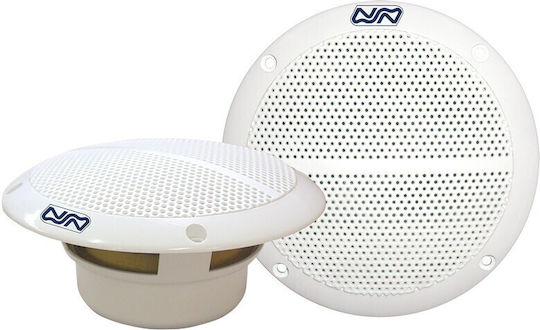 Nuova Rade Σετ Ηχεία Σκάφους Αδιάβροχα 5.25" με 80W RMS Λευκό