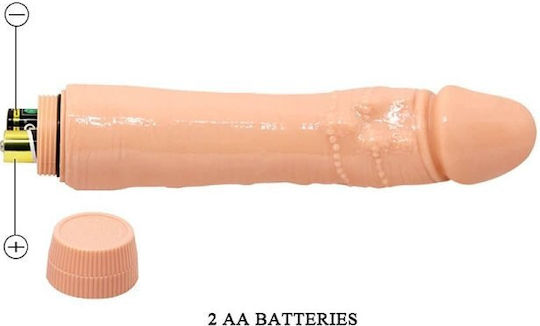 Smd Rosario Realistic Vibrator Dildo 24cm Multi-speed Flesh