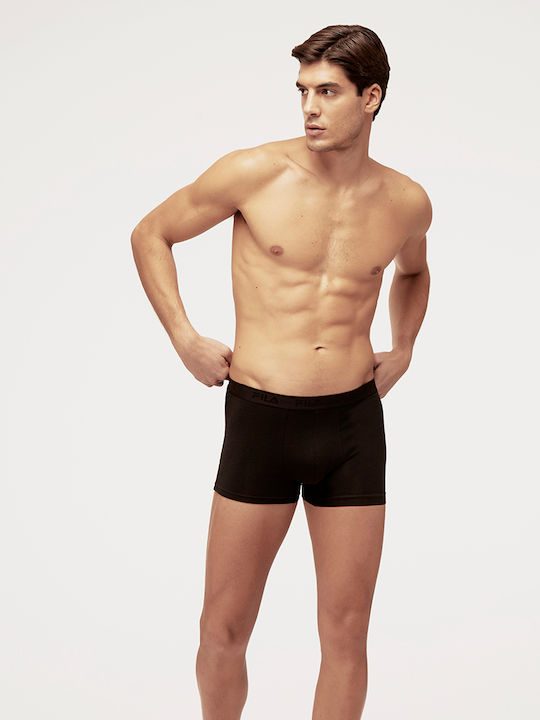 Herren Boxershorts Schwarz 2Packung