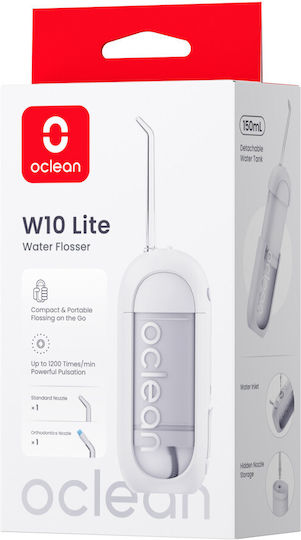 OClean W10 Lite Ηλεκτρική Οδοντόβουρτσα Λευκή