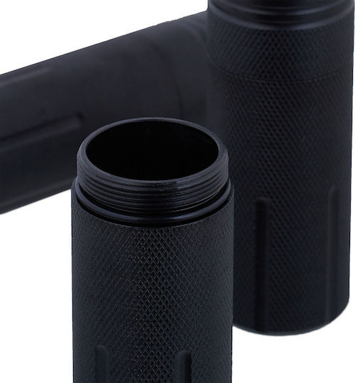 Set 3 Wasserdichte Kapseln Relaxdays Aufbewahrung Medizin Geld Schwarz