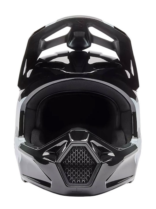 Fox V1 Shield Black Cască Moto Motocross DOT / ECE 22.06 36385-001