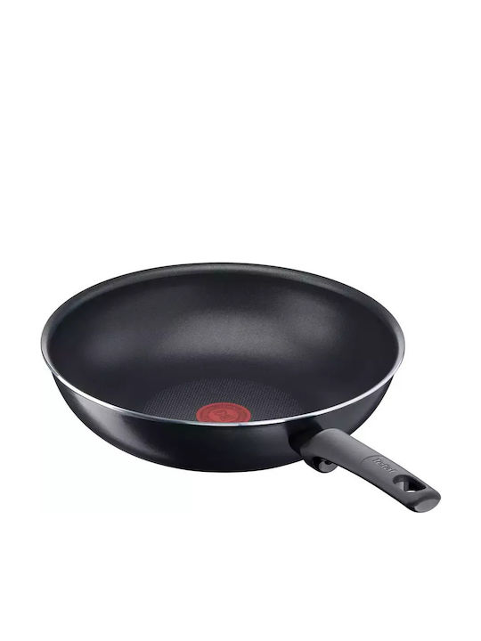 Tefal Simple Cook Wok από Αλουμίνιο με Αντικολλητική Επίστρωση 28cm