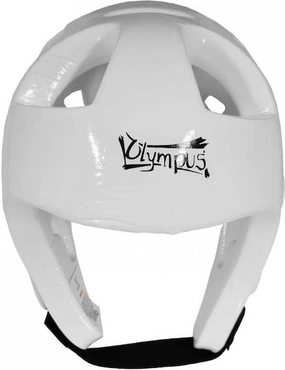 Olympus Sport Competition Pro Adult Open Face Boxing Headgear White
