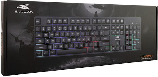 Baracuda BGK-02114 Gaming Keyboard with RGB lighting (English US)
