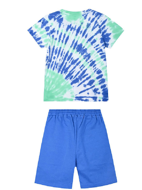 Energiers Kids Set with Shorts Blue 2 Pieces