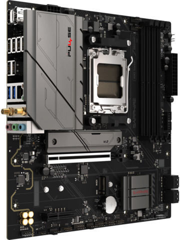 Sapphire Pulse B850M Wifi Дънна платка Micro ATX с AMD AM5 Сокет
