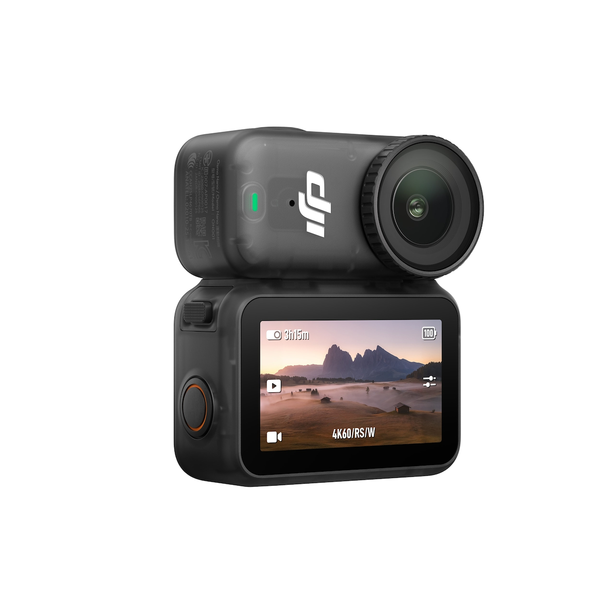DJI Osmo Nano 128GB Action Camera 4K Ultra HD Υποβρύχια Standard Combo με Οθόνη Αφής 1.96