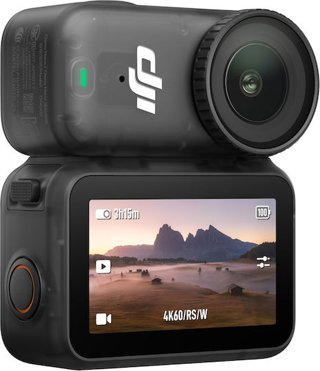 DJI Osmo Nano 128GB Action Camera 4K Ultra HD Underwater Standard Combo with Touch Screen 1.96" and Wi-Fi Black