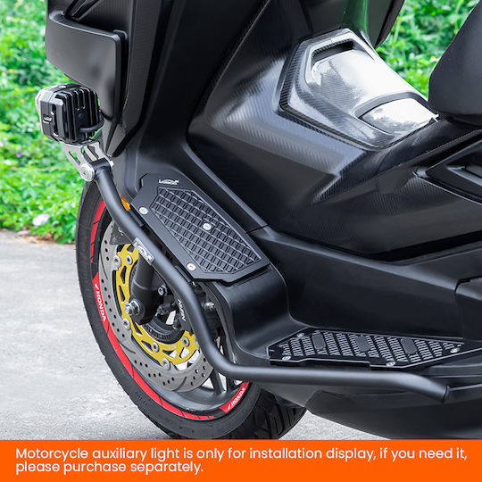 Honda Forza 350 Crash Bar Note Color Electrostatic Spraying Black Sandblasting Electrolysis Silver