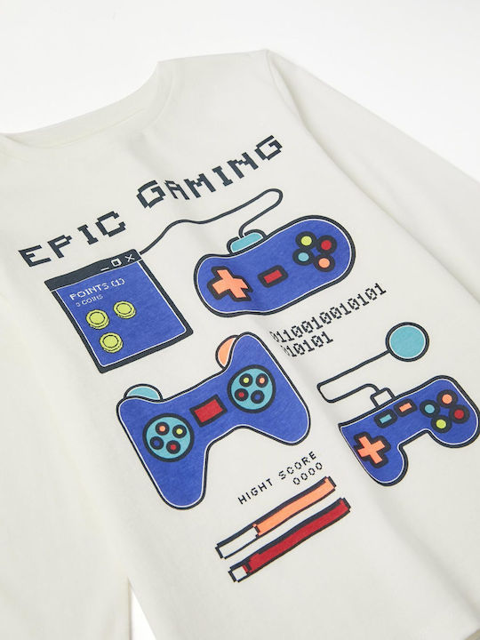 Kids' Shirt Long Sleeve White