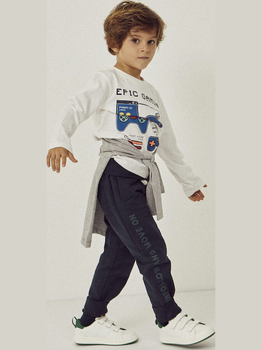 Kids' Shirt Long Sleeve White